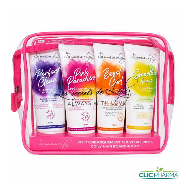 LES SECRETS DE LOLY TROUSSE DE VOYAGE CHEVEUX FRISES
