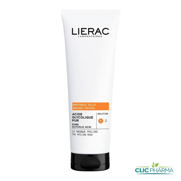 LIERAC PROTOCOLE ECLAT MASQUE PEELING ACIDE GLYCOLIQUE PUR 75ML