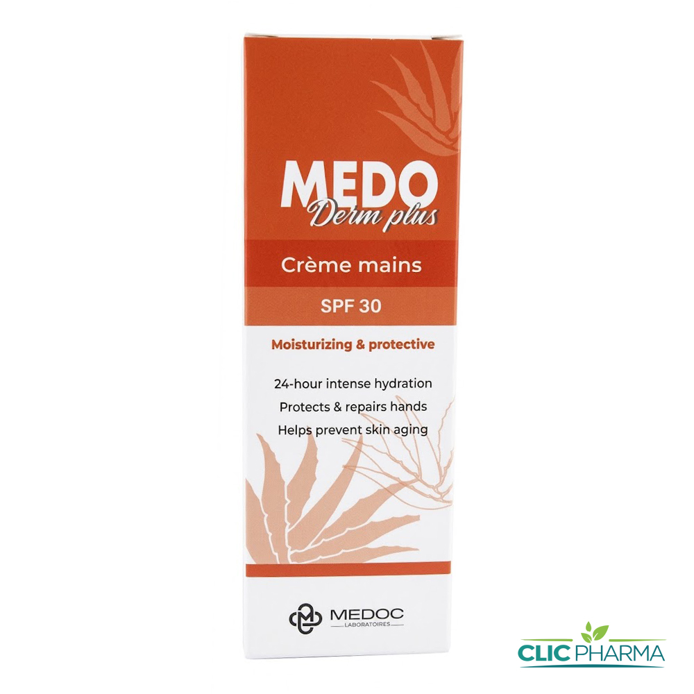 MEDO DERM PLUS CREME MAINS SPF30 75ML