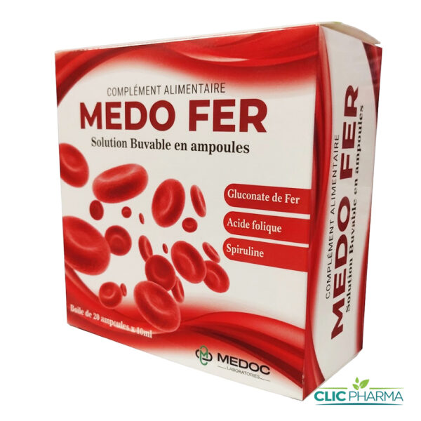 MEDOC MEDO FER (20 AMPOULES DE 10ML)