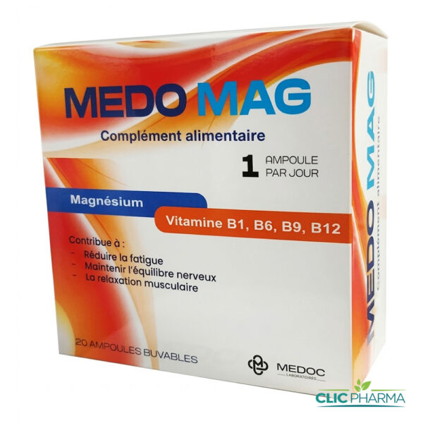 MEDOC MEDO MAG (20 AMPOULE DE 10ML)