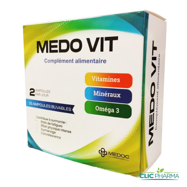 MEDOC MEDO VIT (15 AMPOULES DE 10ML)
