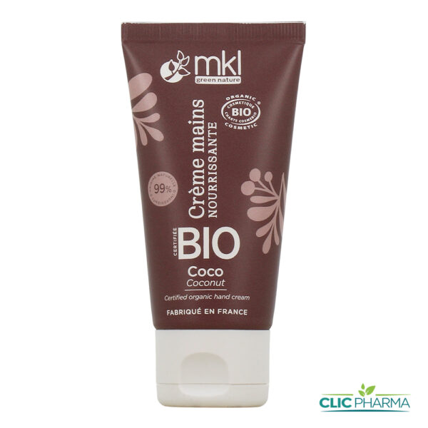MKL CREME MAINS NOURISSANTE BIO COCO 50ML
