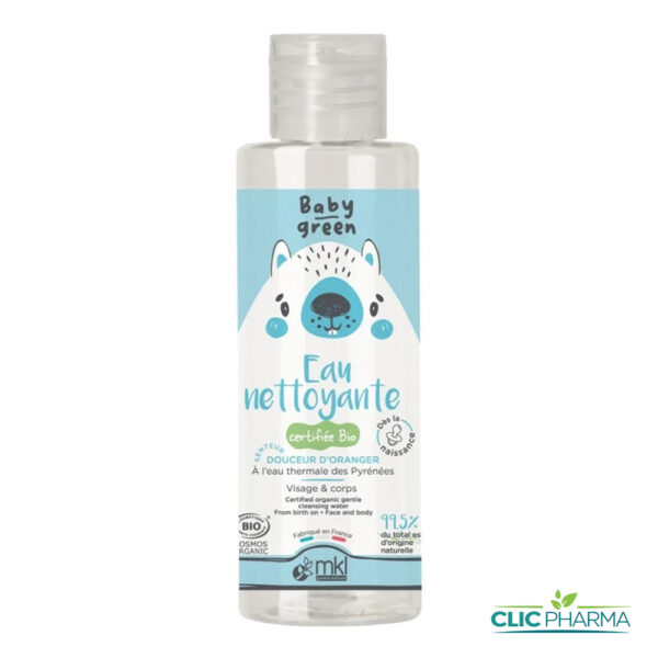 MKL EAU NETTOYANTE BIO BABY GREEN 100ML