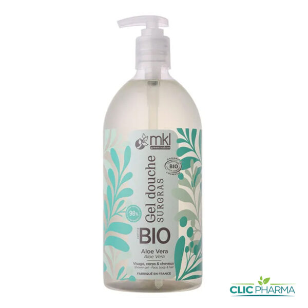 MKL GEL DOUCHE BIO ALOE VERA 1L