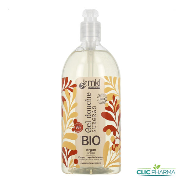 MKL GEL DOUCHE BIO ARGAN 1L