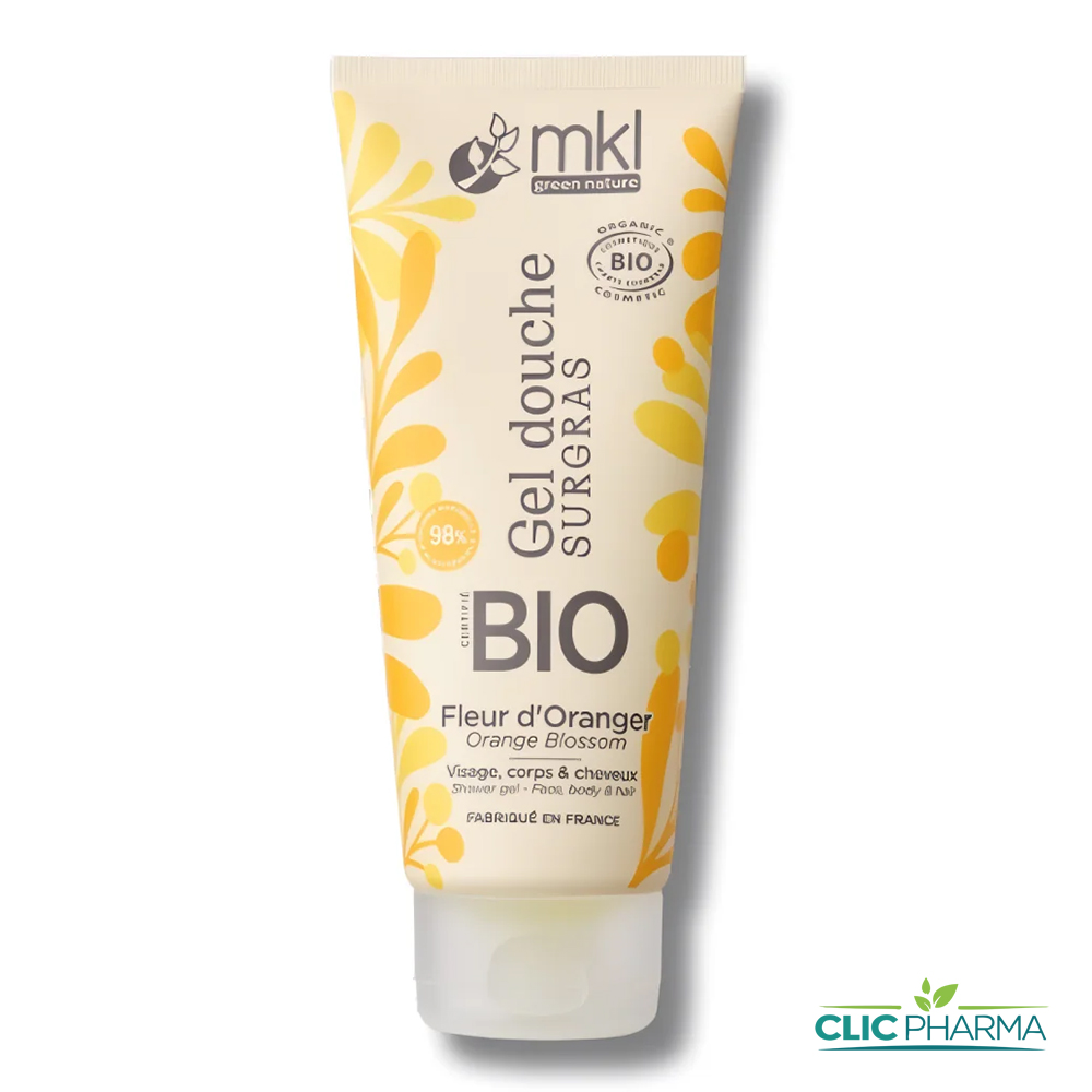 MKL GEL DOUCHE BIO FLEUR D ORANGER 200ML