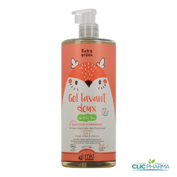 MKL GEL LAVANT DOUX BABY GREEN 1L