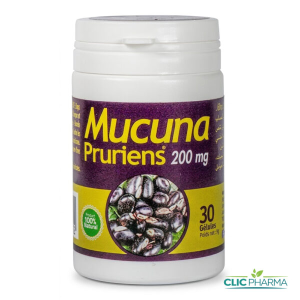 PHYTO D'ART MUCUNA PRURIENS 200MG (30 GELULES)