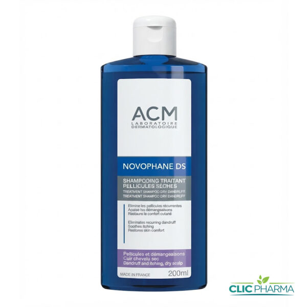 ACM NOVOPHANE DS SHAMPOING PELLICULES SECHES 200ML