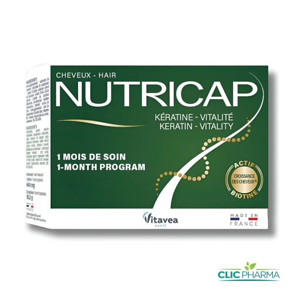 NUTRICAP KERATINE VITALITE (30 GELULES)