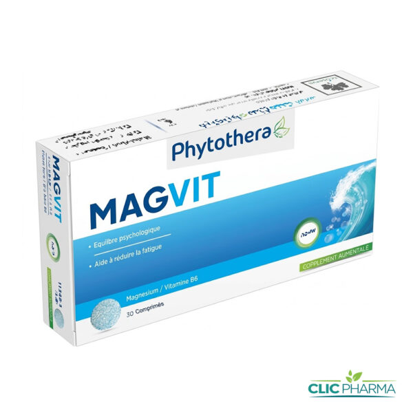 PHYTOTHERA MAGVIT MAGNESIUM + VIT B6 (30 COMPRIME)