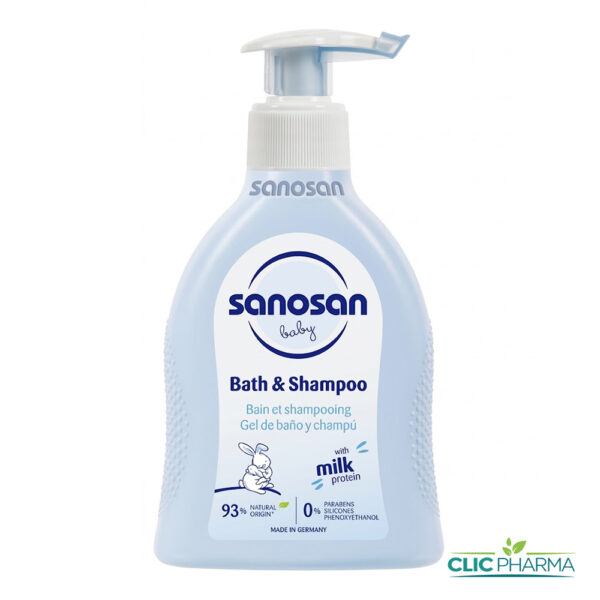 SANOSAN SHAMPOOING ET BAIN 2EN1 200ML