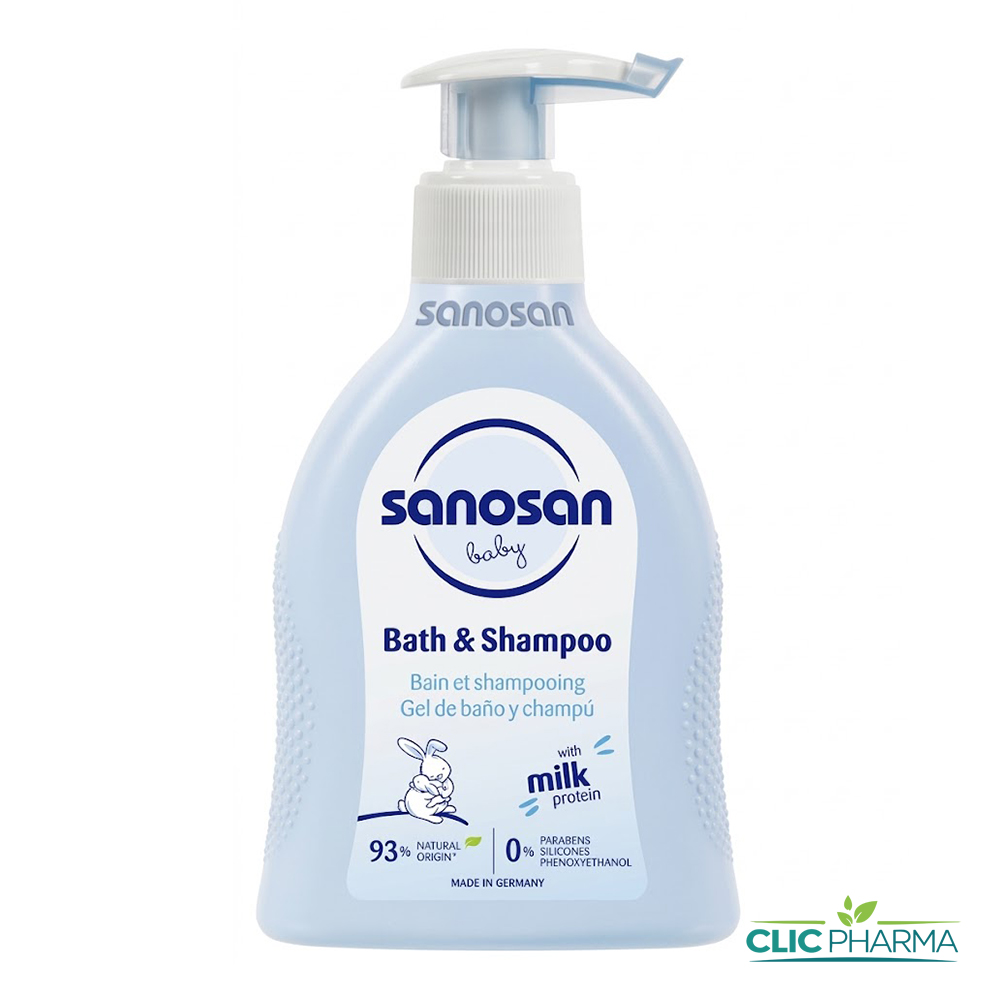 SANOSAN SHAMPOOING ET BAIN 2EN1 200ML