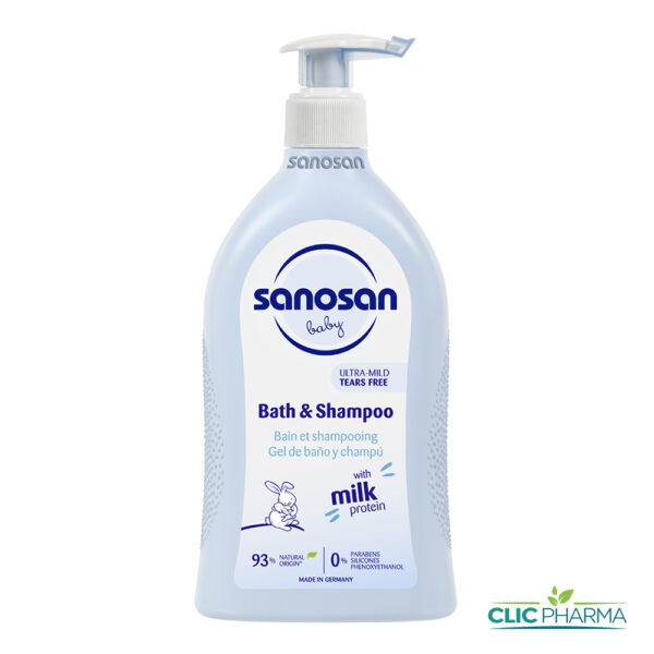 SANOSAN SHAMPOOING ET BAIN 2EN1 500ML