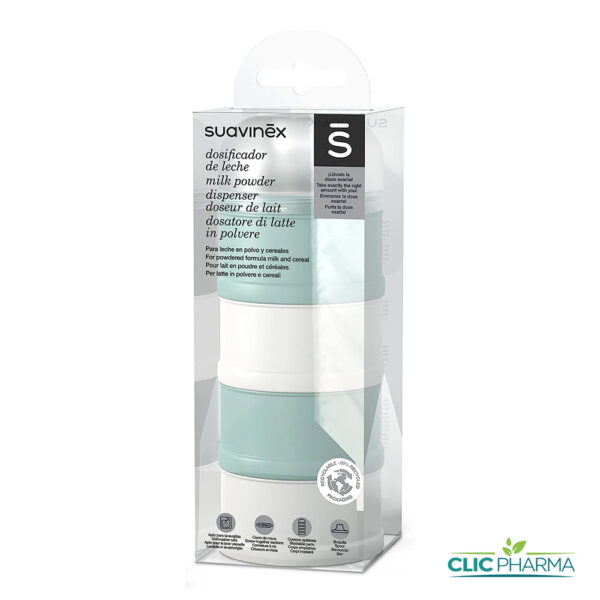 SUAVINEX DOSEUR LAIT POUDRE BLEU