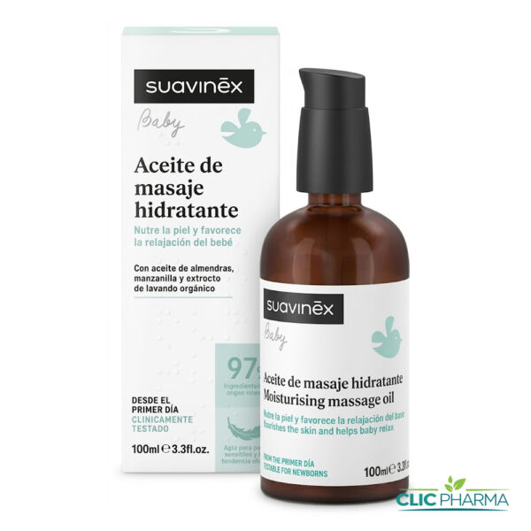 SUAVINEX HUILE DE MASAGE BEBE 100ML
