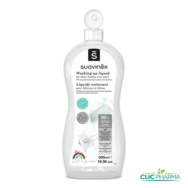 SUAVINEX LIQUIDE NETTOYANT BIBERON ET TETINE