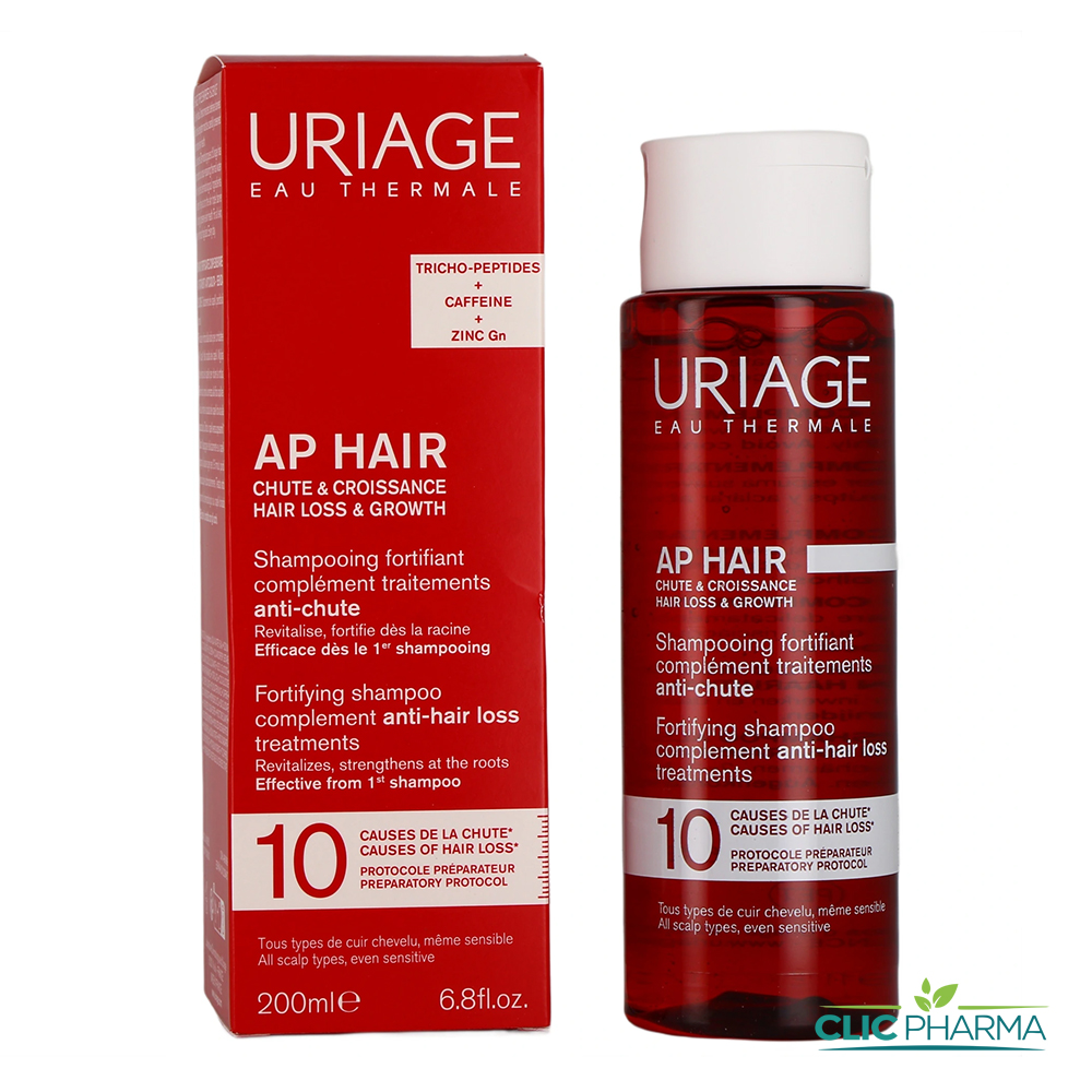 URIAGE AP HAIR SHAMPOOING FORTIFIANT ANTI CHUTE 200ML