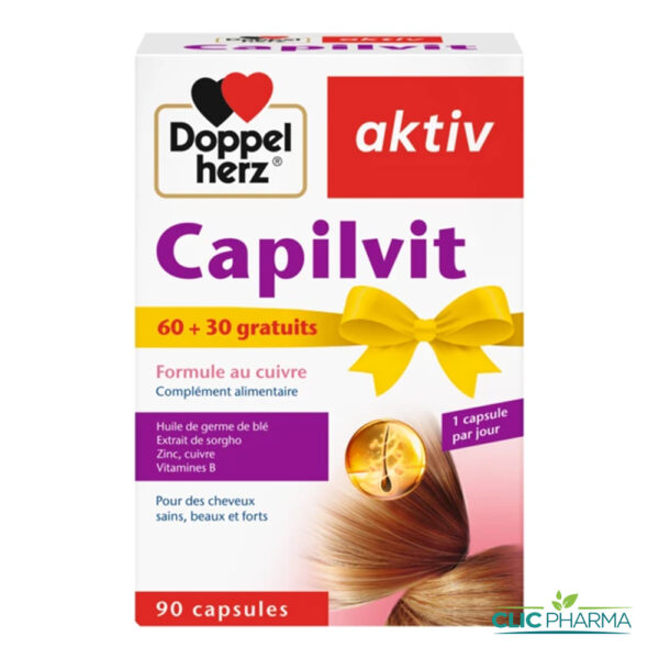 AKTIV CAPILVIT (60 CAPSULES + 30 GRATUITES)
