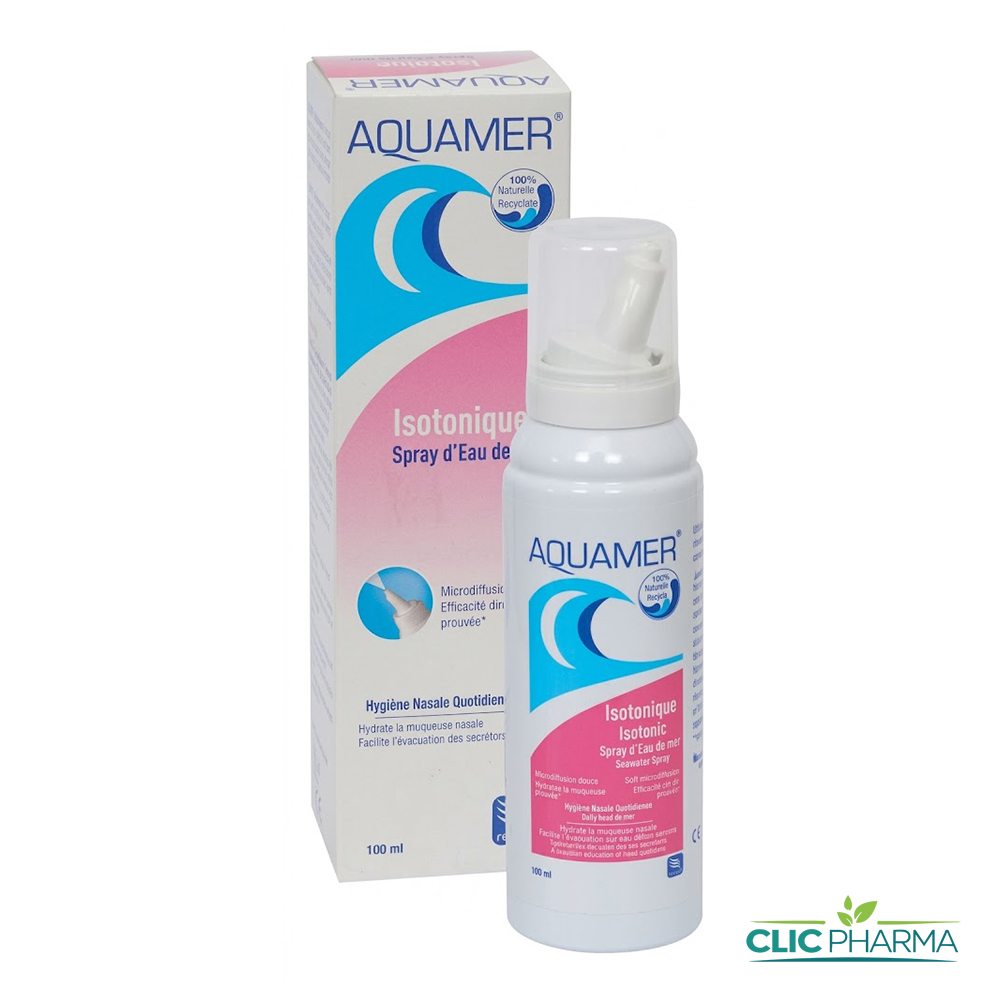 AQUAMER BABY SPRAY NASAL ISOTONIQUE 100ML