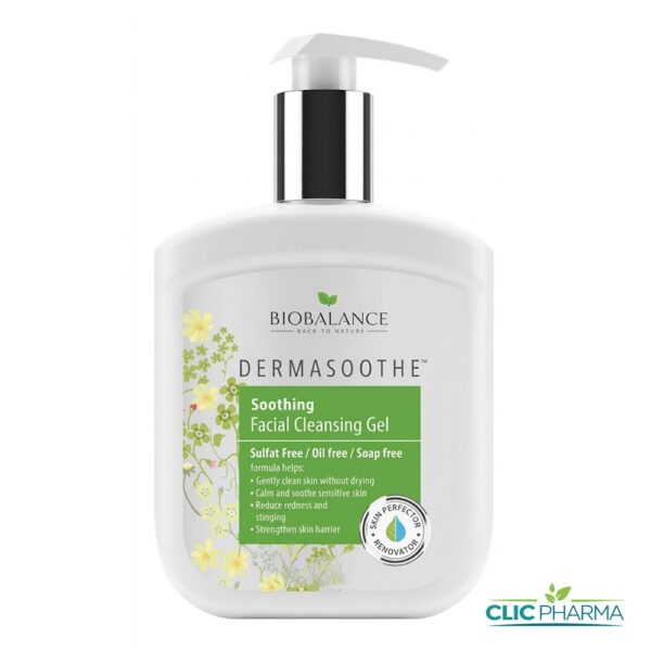 BIOBALANCE DERMASOOTHE GEL NETTOYANT APAISANT 250ML
