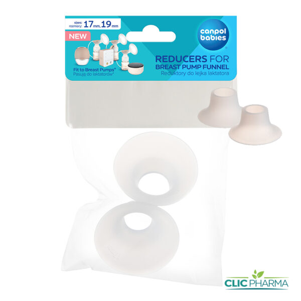 CANPOL BABIES SET 2 TETERELLES DE RECHARGE 17-19MM TITE-LAIT (REF: 20/109)