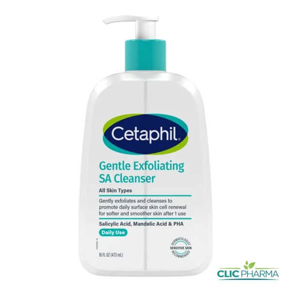 CETAPHIL GENTLE GEL NETTOYANT EXFOLIANT MOUSSANT 473ML