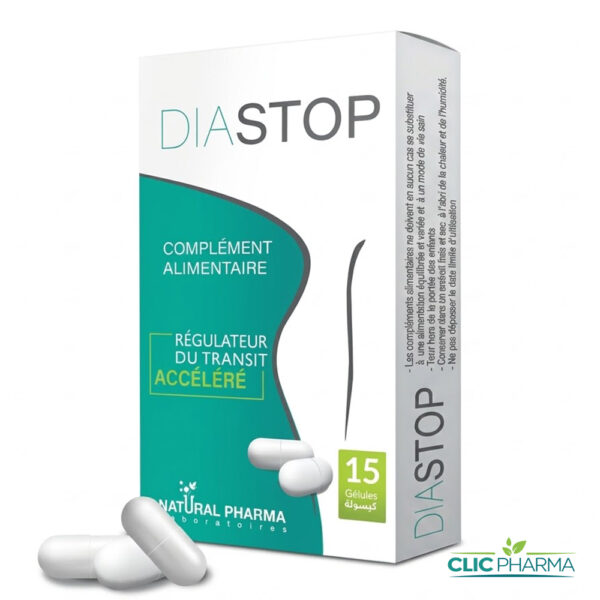 NATURAL PHARMA DIASTOP (15 GELULES)