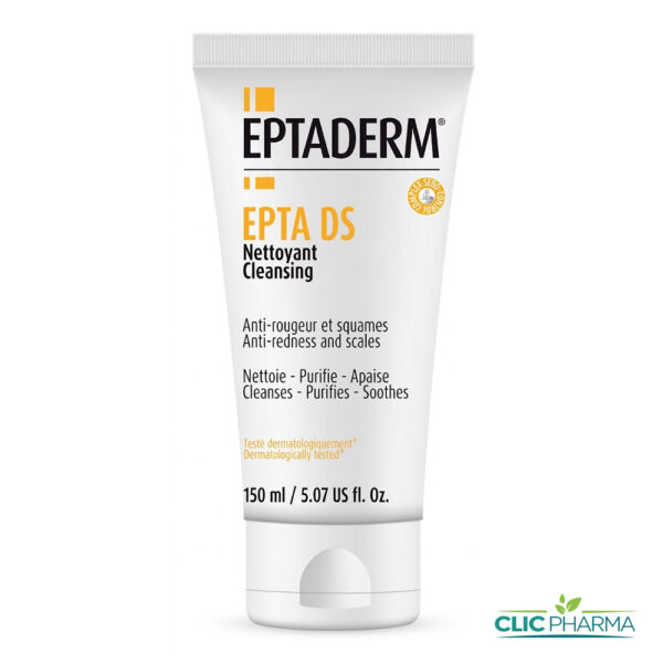 FIDERMA EPTADERM EPTA DS GEL NETTOYANT ANTI-ROUGEURS ET SQUAMES 150ML