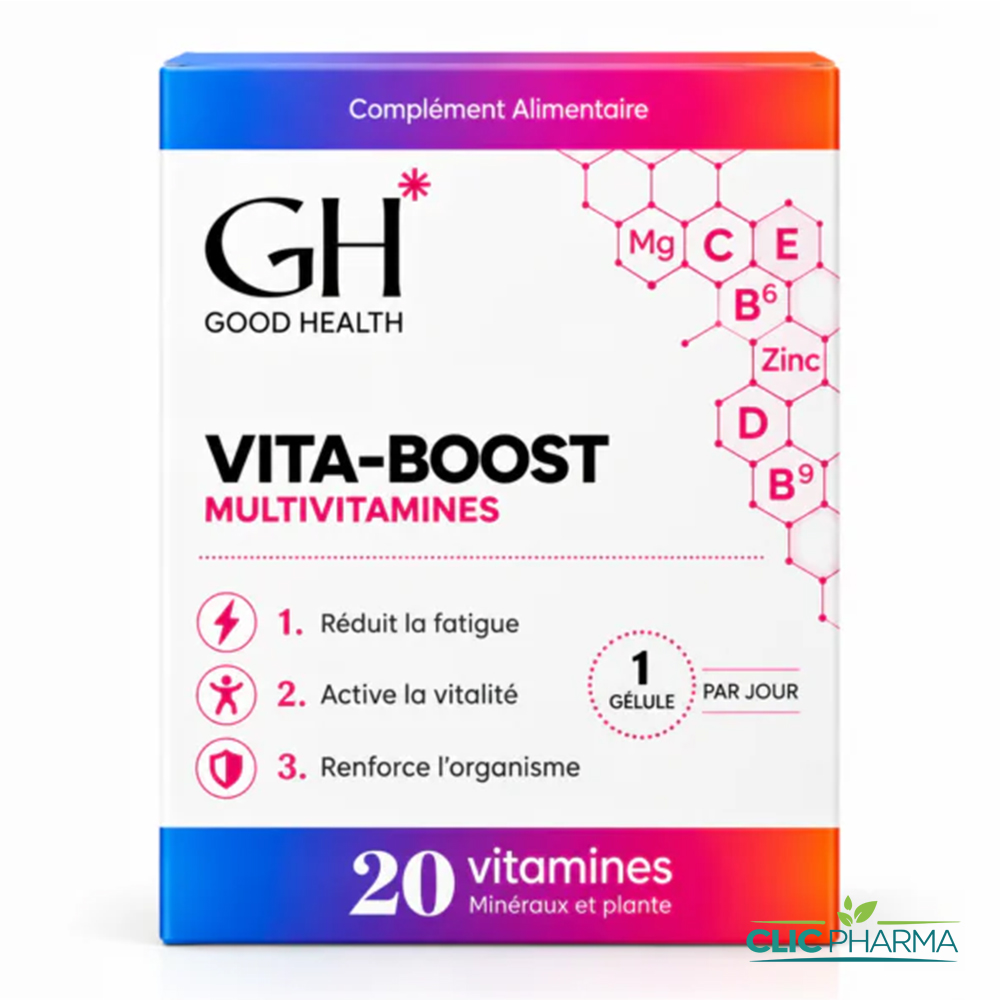 GH VITA-BOOST MULTIVITAMINES BT 30 GEL