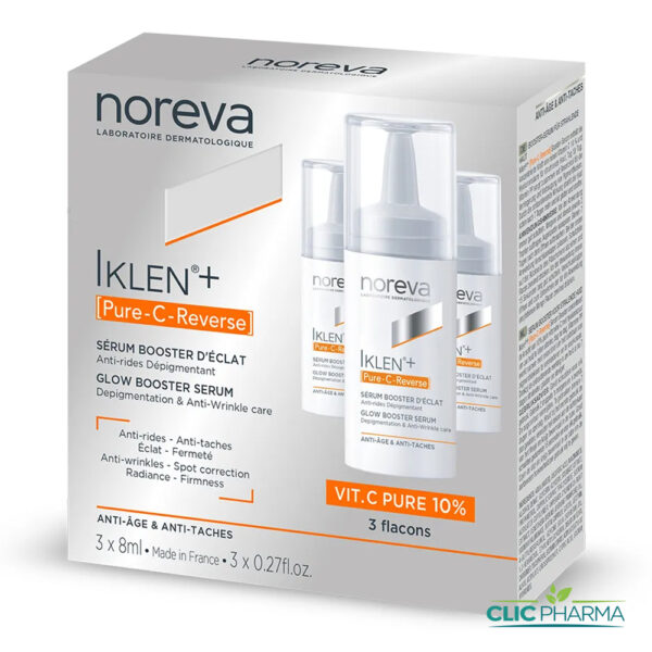 NOREVA COFFRET 3 IKLEN+ SERUM PURE C REVERSE (3x8ML)