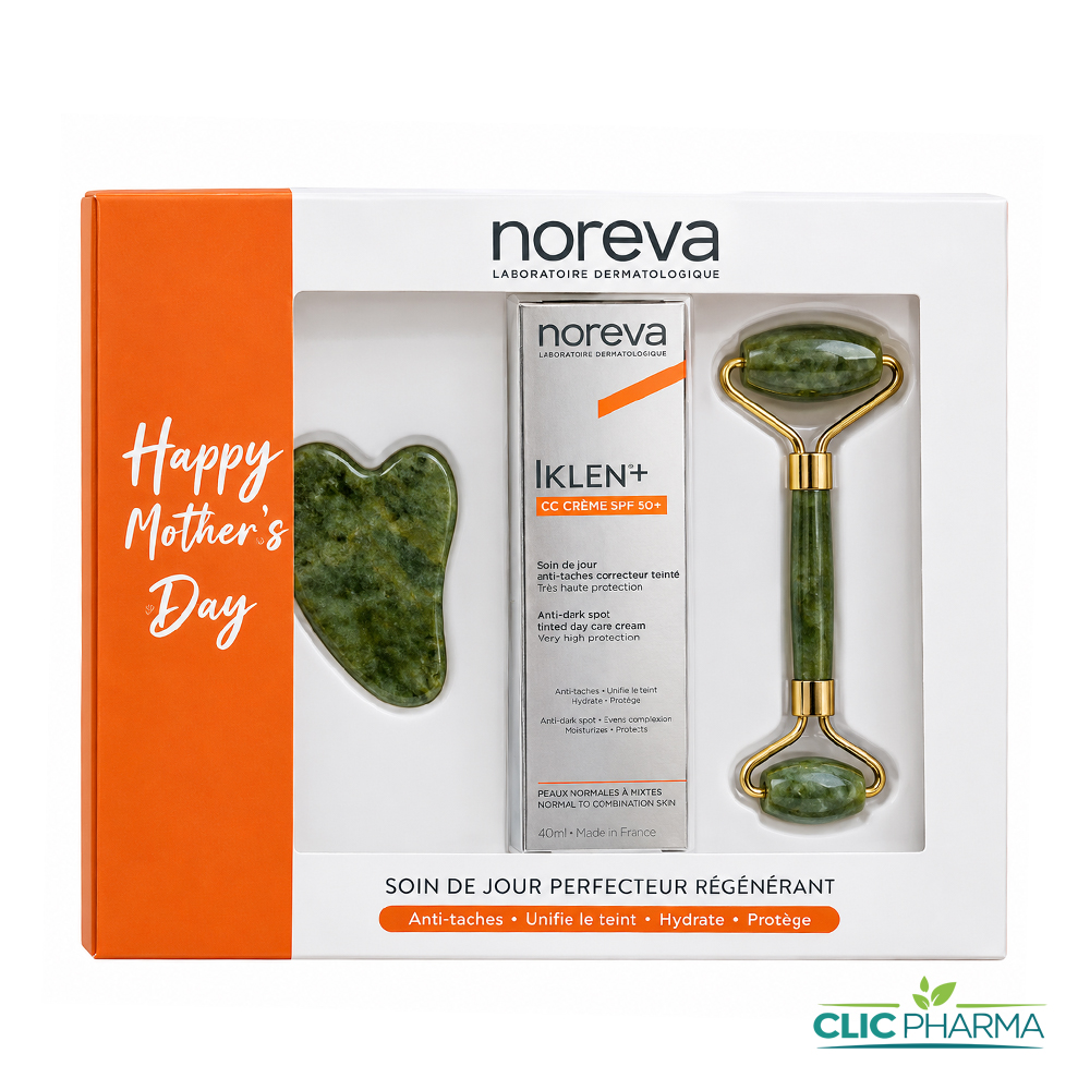 NOREVA COFFRET IKLEN PURE -C- REVERS CREME JOUR 40ML+DERMA ROLLER OFFERT