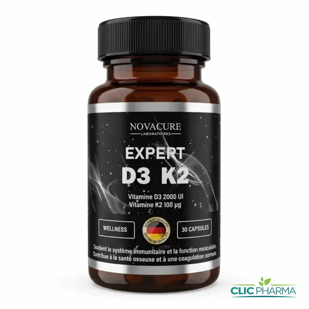 NOVACURE EXPERT D3 K2 CAPSULES B 30