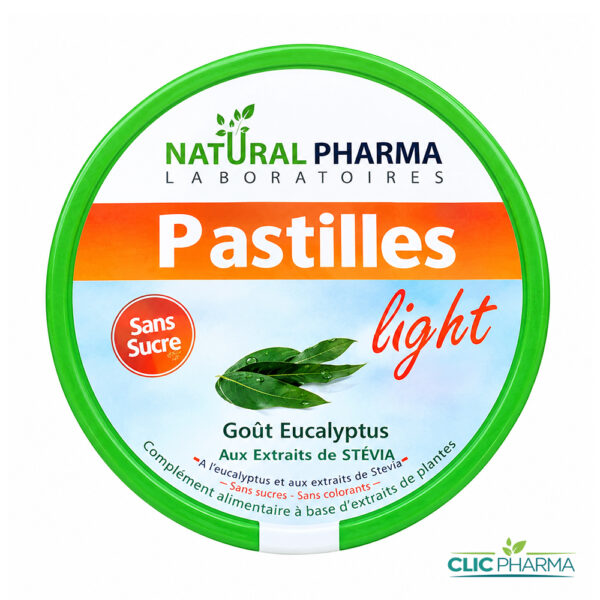 NATURAL PHARMA PASTILLES LIGHT GOUT EUCALYPTUS