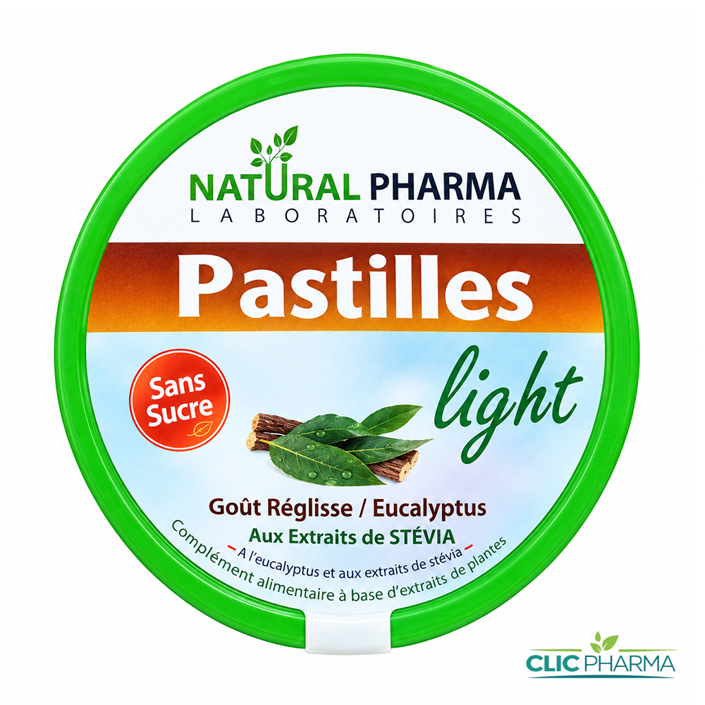 PASTILLES LIGHT GOUT REGLISSE-EUCALYPTUS