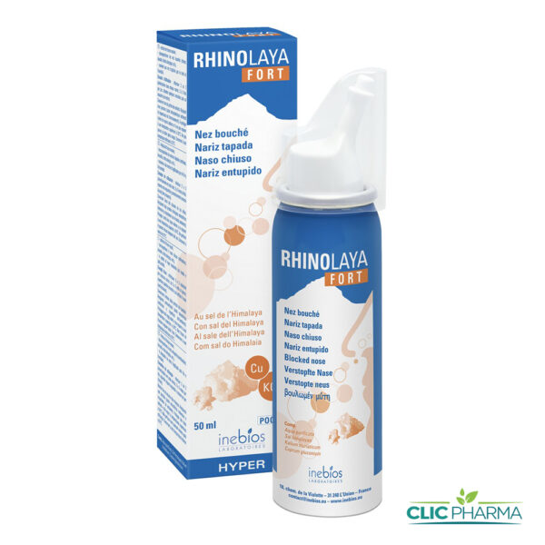 INEBIOS RHINOLAYA FORT SPRAY NASAL HYPERTONIQE 50ML