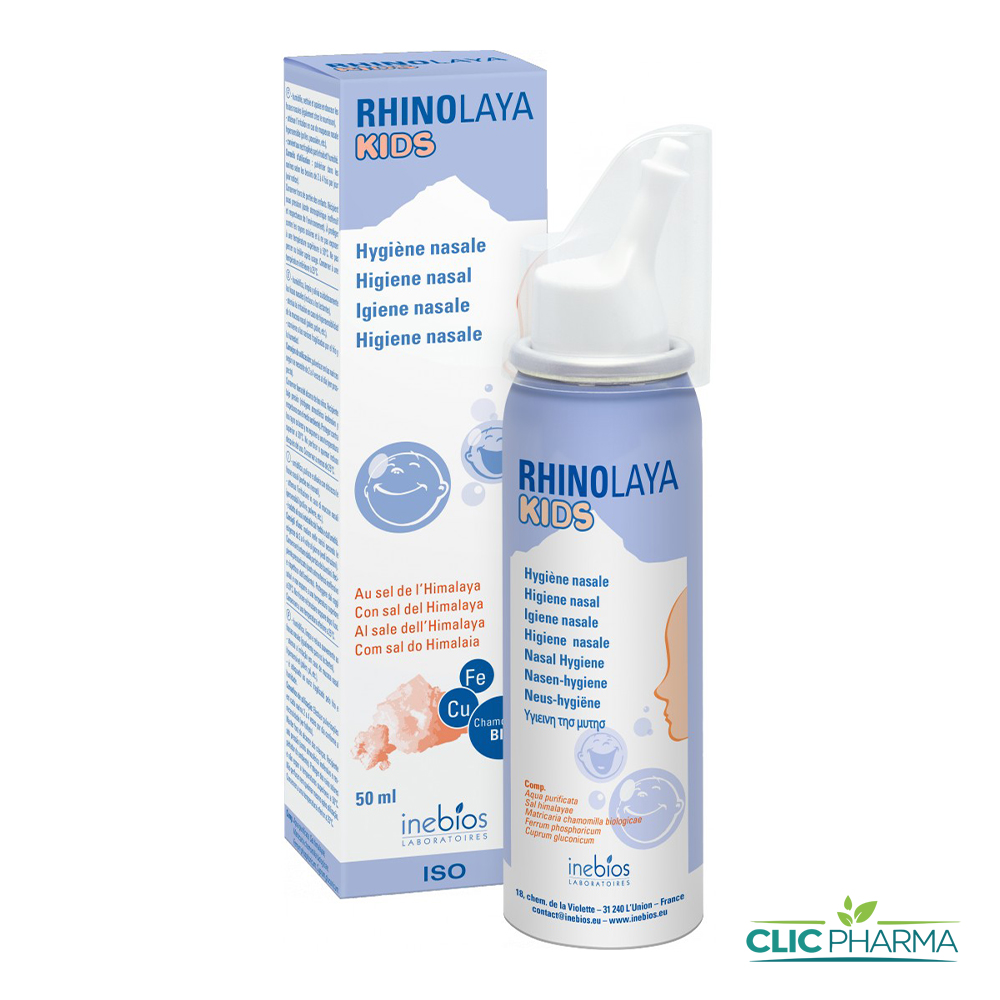 RHINOLAYA KIDS SPRAY NASAL ISOTONIQUE 50ML
