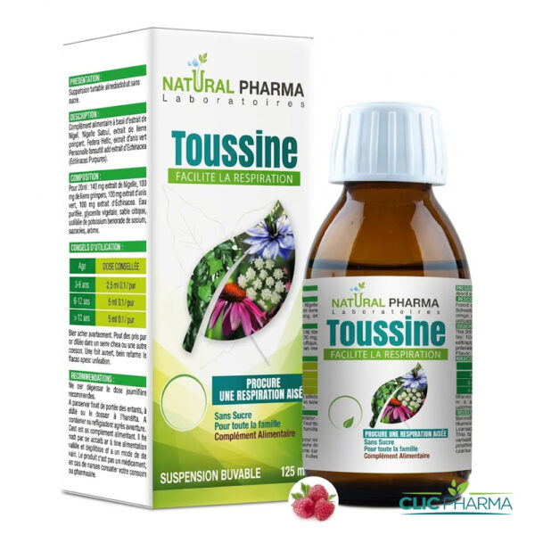 NATURAL PHARMA TOUSSINE SIROP 125ML